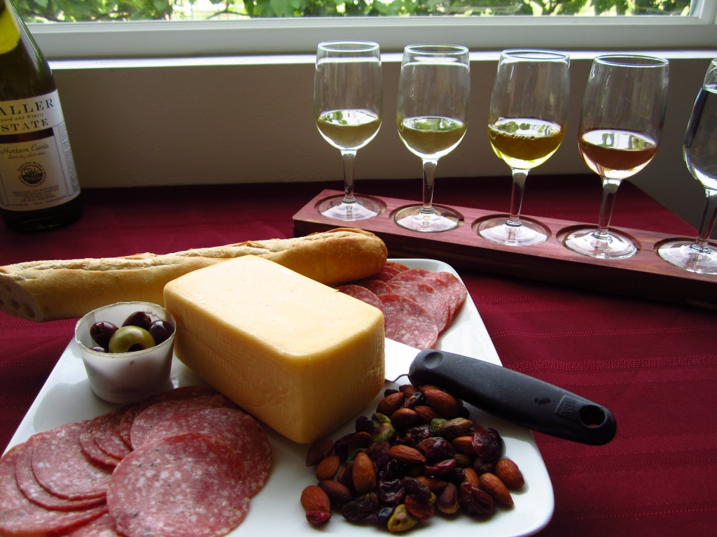 Wine Flight and Picnic Platter